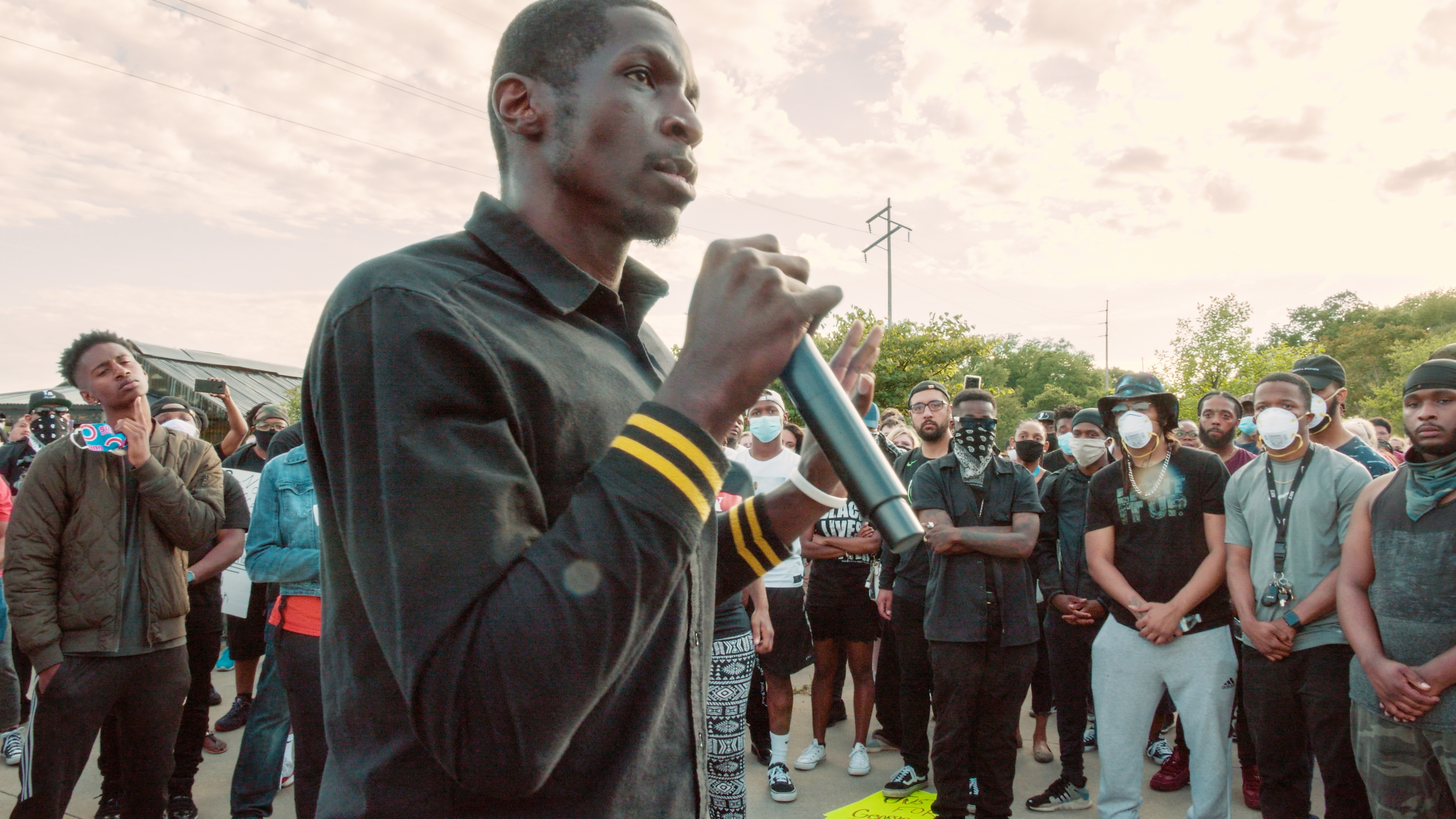 Omaha activist Leo Louis II acts as a guide for navigating Omaha’s rising social justice movement in the documentary “My Omaha.” Filmmaker Nick Beaulieu called Louis a charismatic leader. “It’s a real testament to his character that he’s not sold out or done any form of self-interest. He genuinely does put the people and the community first.”<br />(Courtesy of Nick Beaulieu)