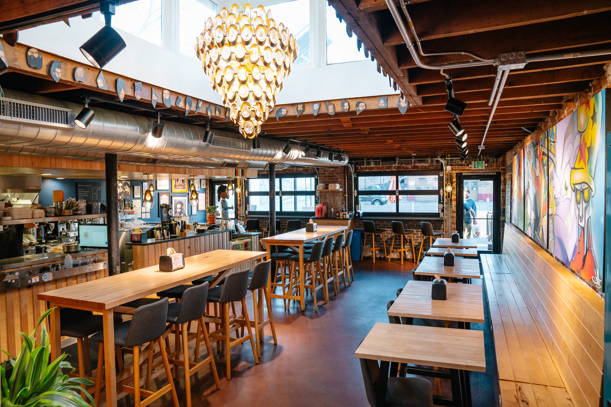 Inside of Odie B’s sandwich shop in Denver, Colorado.<br />(Courtesy of BehindTheApronMedia)