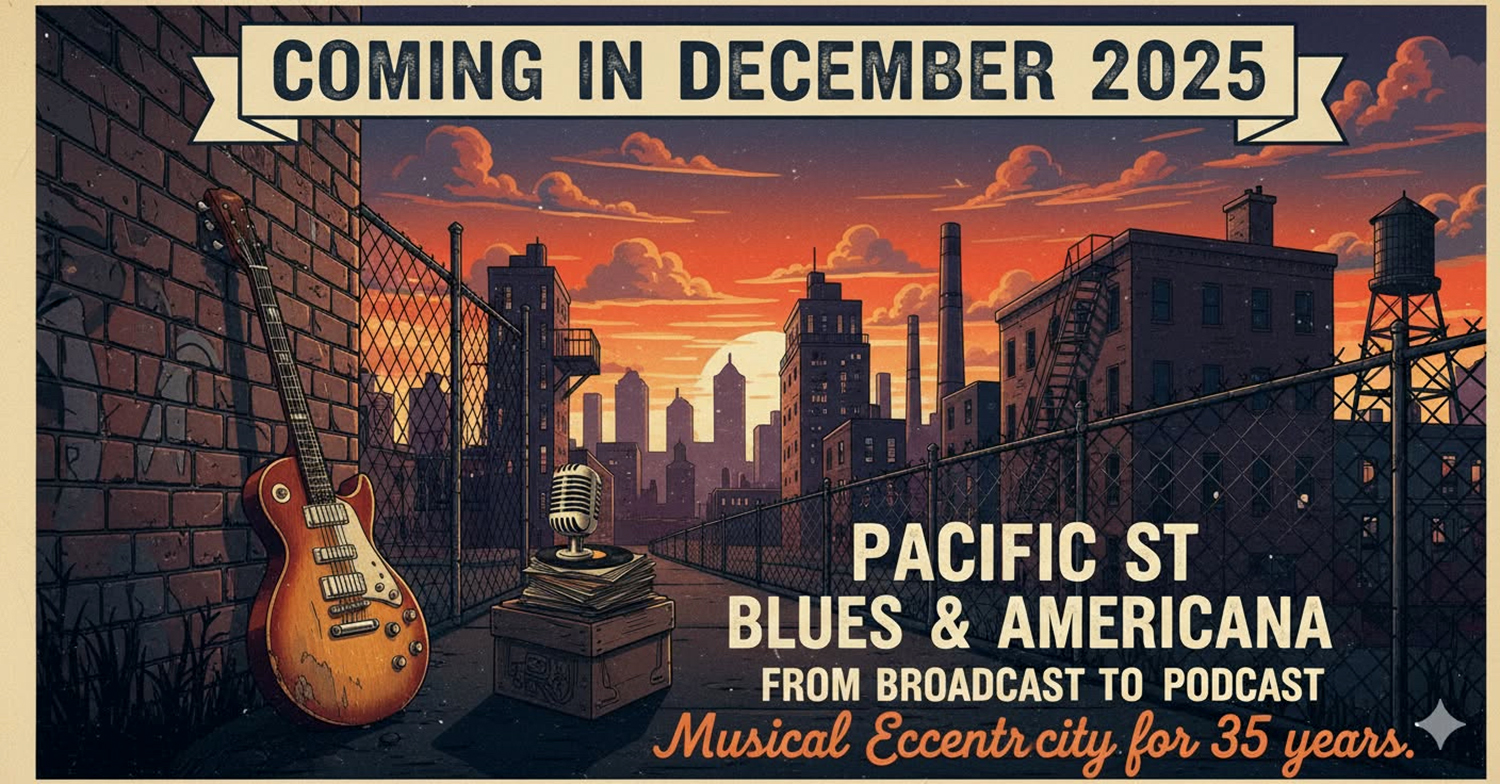 Pacific Street Blues &amp; Americana, a top-rated radio station and podcast, hosted by Omaha’s Rick Galusha, a fixture on “KIWR 89.7 FM, The River,” based at Iowa Western Community College in Council Bluffs, is now celebrating its 35th year.<br />(Courtesy photo)