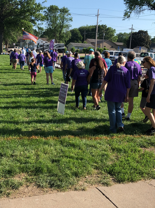 The Nebraska Paralegal Association team Legal Beagles raised $2,207 for the American Cancer Society at the Sarpy County Relay for Life on June 8, 2019, held at Papillion’s City Park. (Courtesy Amber Roberts)