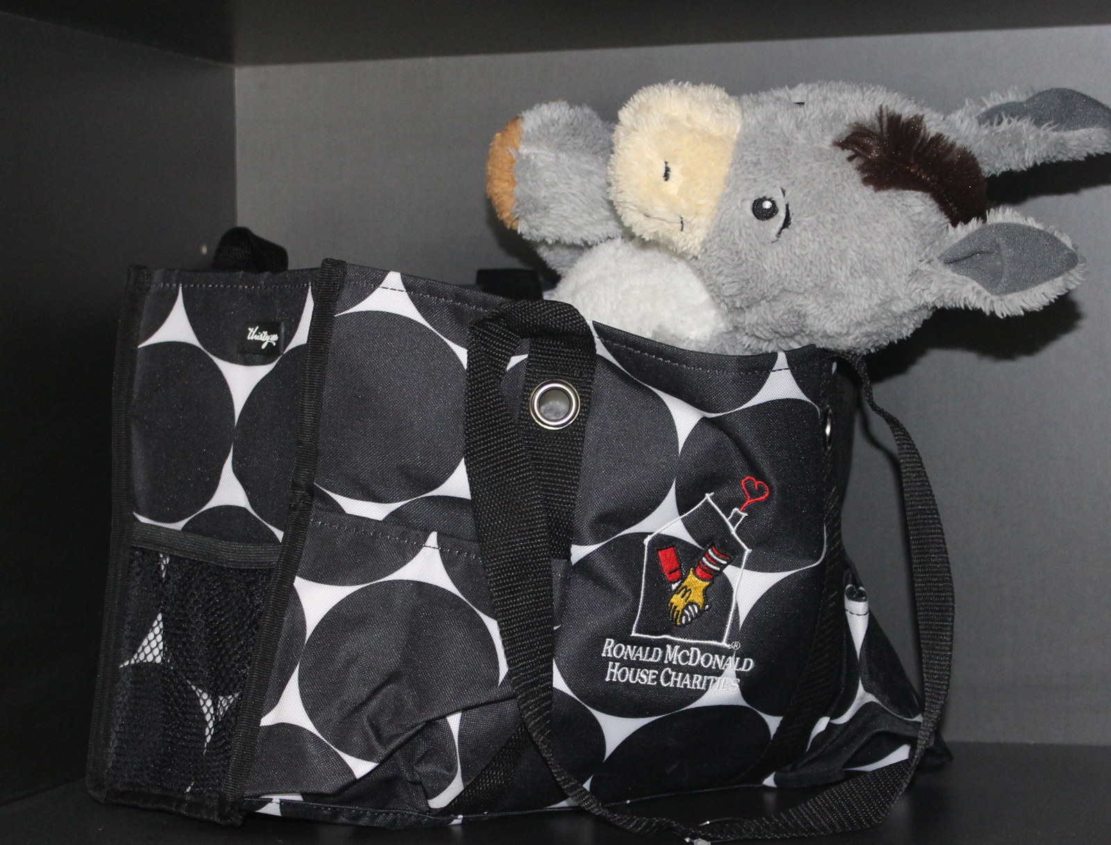 Families staying at the Ronald McDonald House are given a care package, which includes a stuffed animal. (Photo by Scott Stewart)