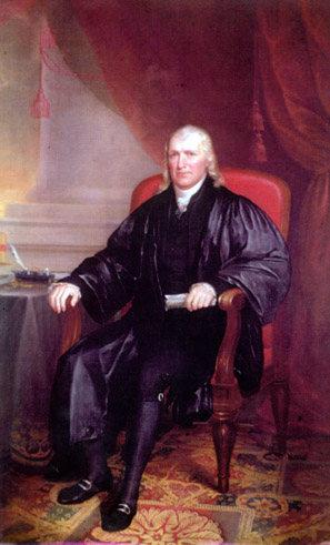 No Supreme Court justice has been impeached and removed from office, although Samuel Chase, pictured here, was impeached in 1801 but ultimately was acquitted in the Senate.