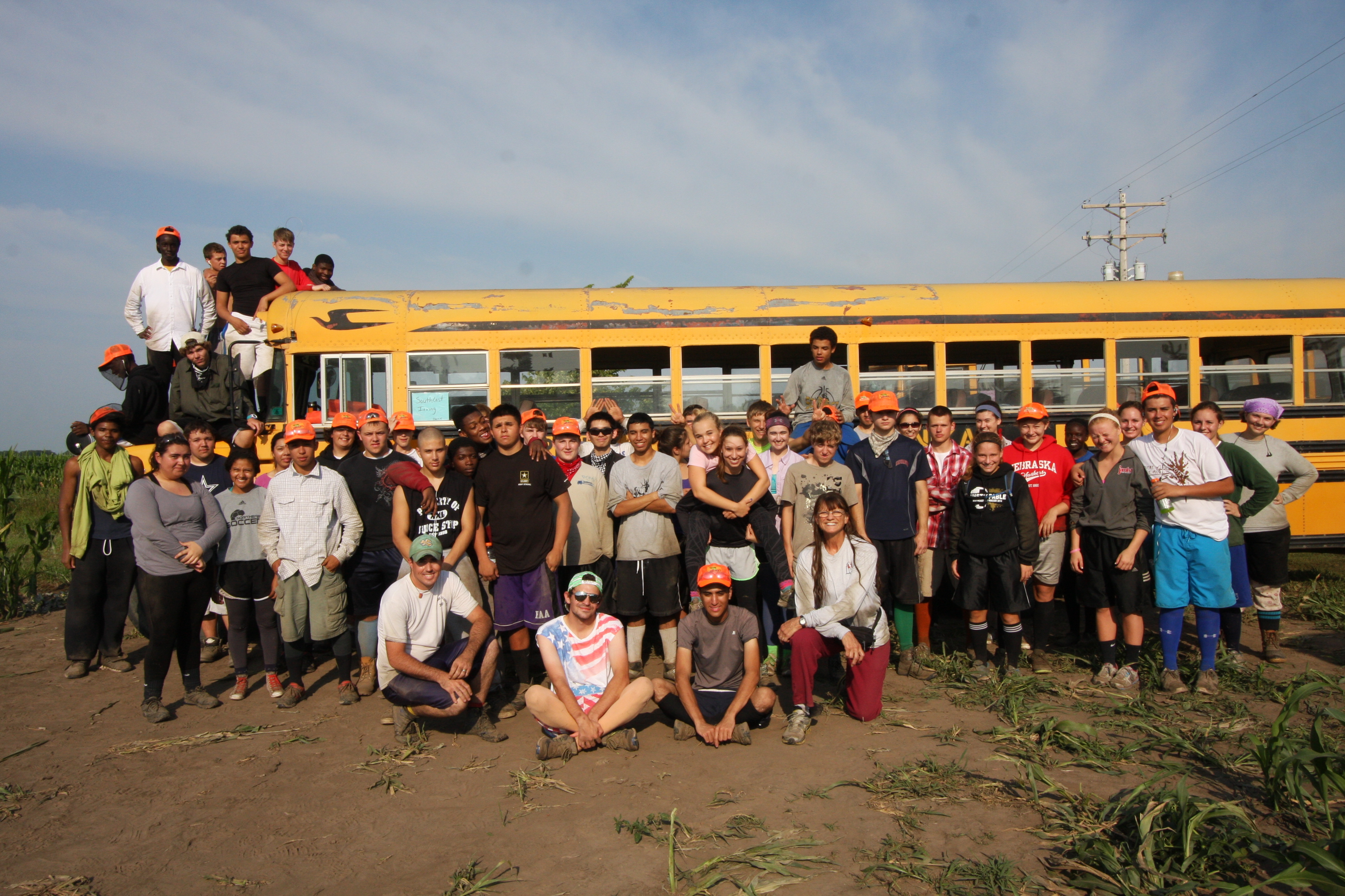 Lynn Lief’s family ran a detasseling business for over 40 years in southeast Nebraska. At its height, Lief’s business employed up to 500 area teenagers and detasseled nearly 2,700 acres for Syngenta and Bayer.  (Courtesy Lynn Lief)