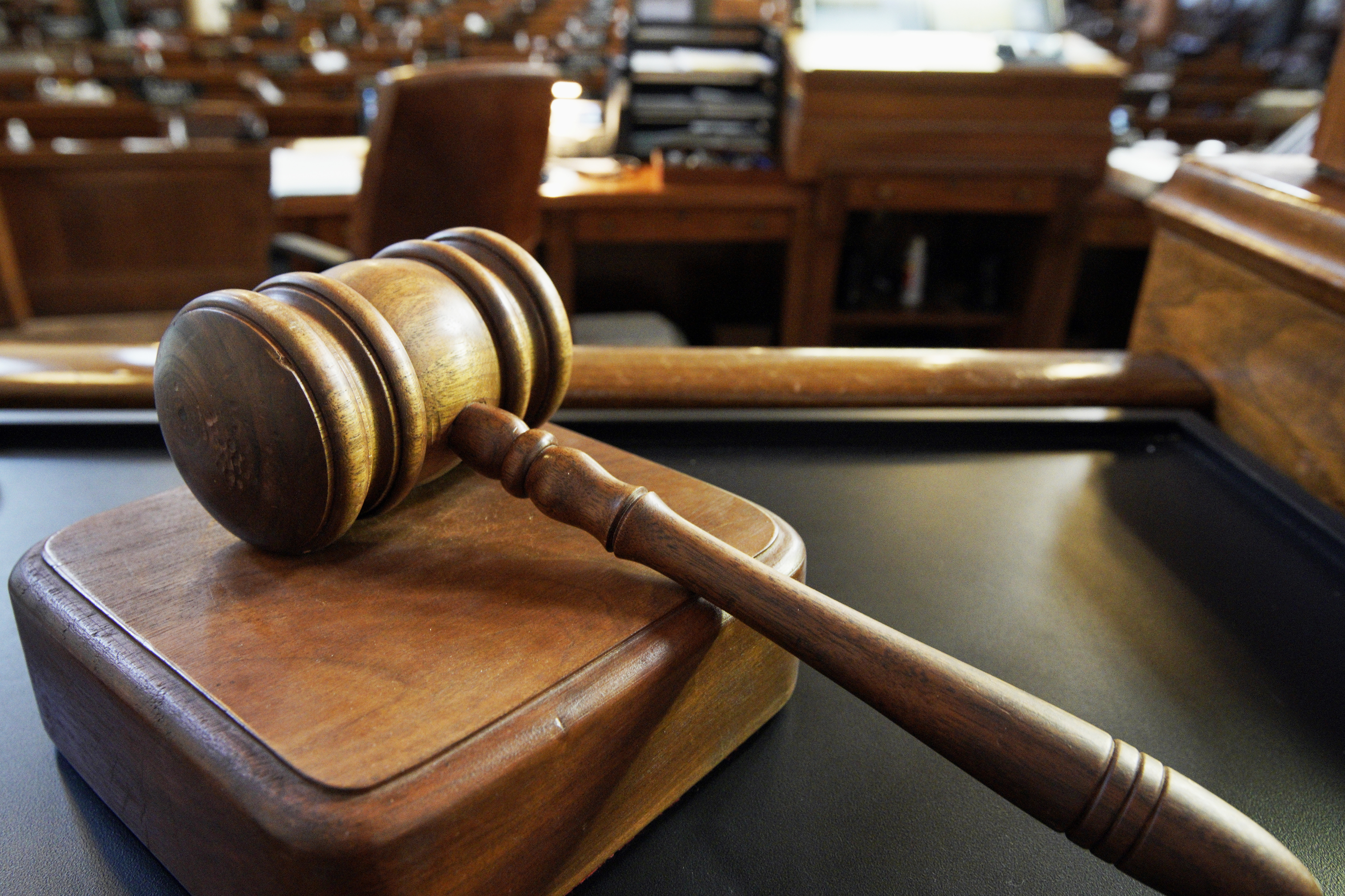 The gavel at the Norris Legislative Chamber in the State Capital. Some lawmakers instead look to State Board of Education and local school boards to address bathrooms and sporting teams. (Nati Harnik / AP Photo)