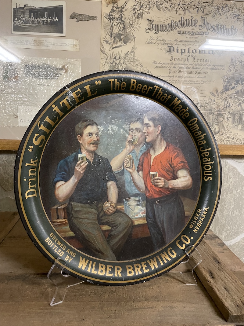 The old Wilber Brewing Company, according to Gary Wooten, had two bestsellers: a dark beer and a light beer. Its slogan was “the beer that made Omaha jealous.”<br />(Tim McMahan / Flatwater Free Press)