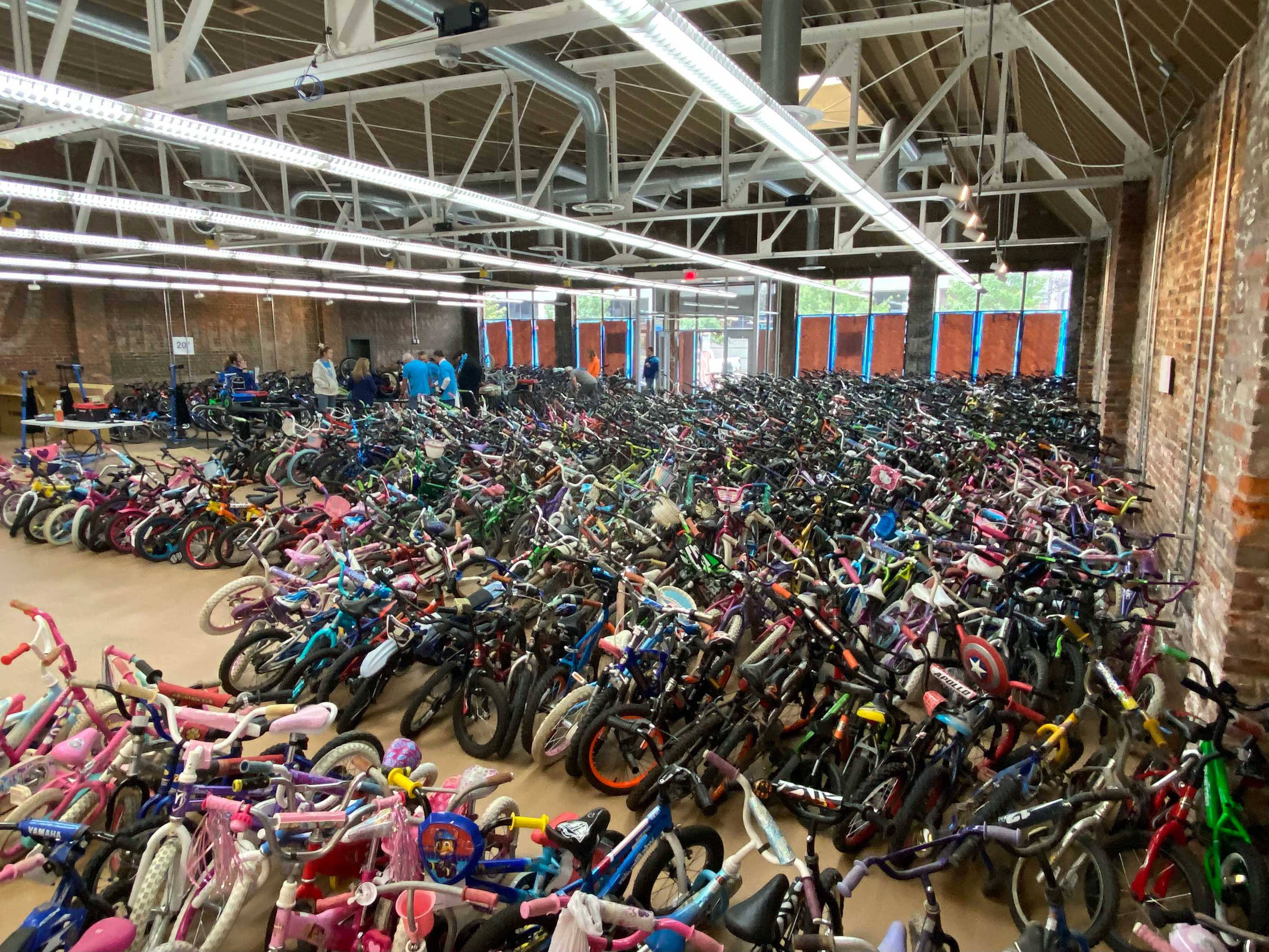 To date, more than 100,000 free bikes have rolled through FB4K giveaways over the years, with future sights set on other locations throughout the United States and other parts of the world.<br />(Free Bikes 4 Kidz)