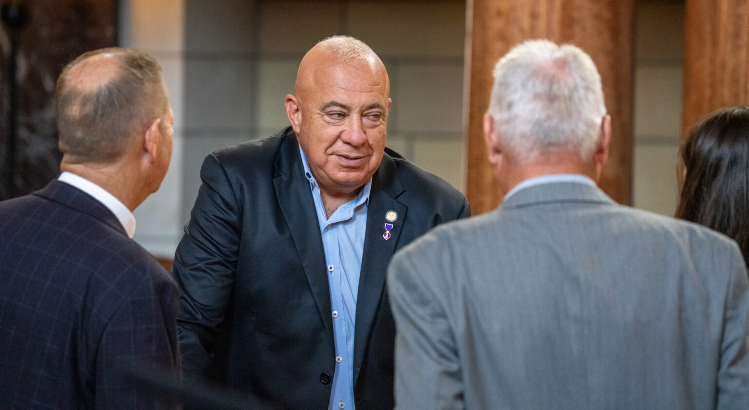 State Sen. Tom Brewer of north-central Nebraska July 26, 2024.<br />(Zach Wendling / Nebraska Examiner)