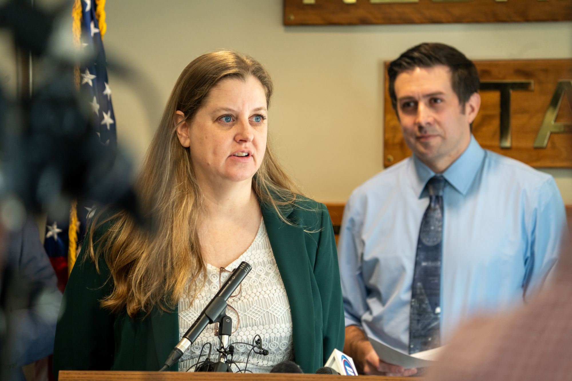 State Sen. Wendy DeBoer of Bennington.<br />(Zach Wendling / Nebraska Examiner)