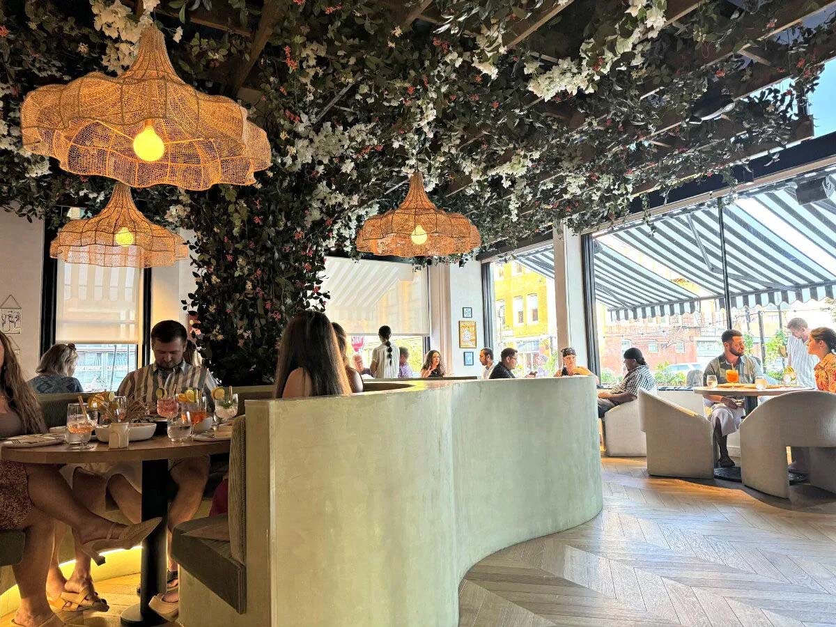 A table at Clio is one of the hardest reservations in recent Omaha memory, writes food critic Sarah Baker Hansen. The buzz is in part due to the space. Omaha architects Alley Poyner Macchietto designed Clio, which is in two bays of a historic building in the Old Market.<br />(Sarah Baker Hansen / Flatwater Free Press)