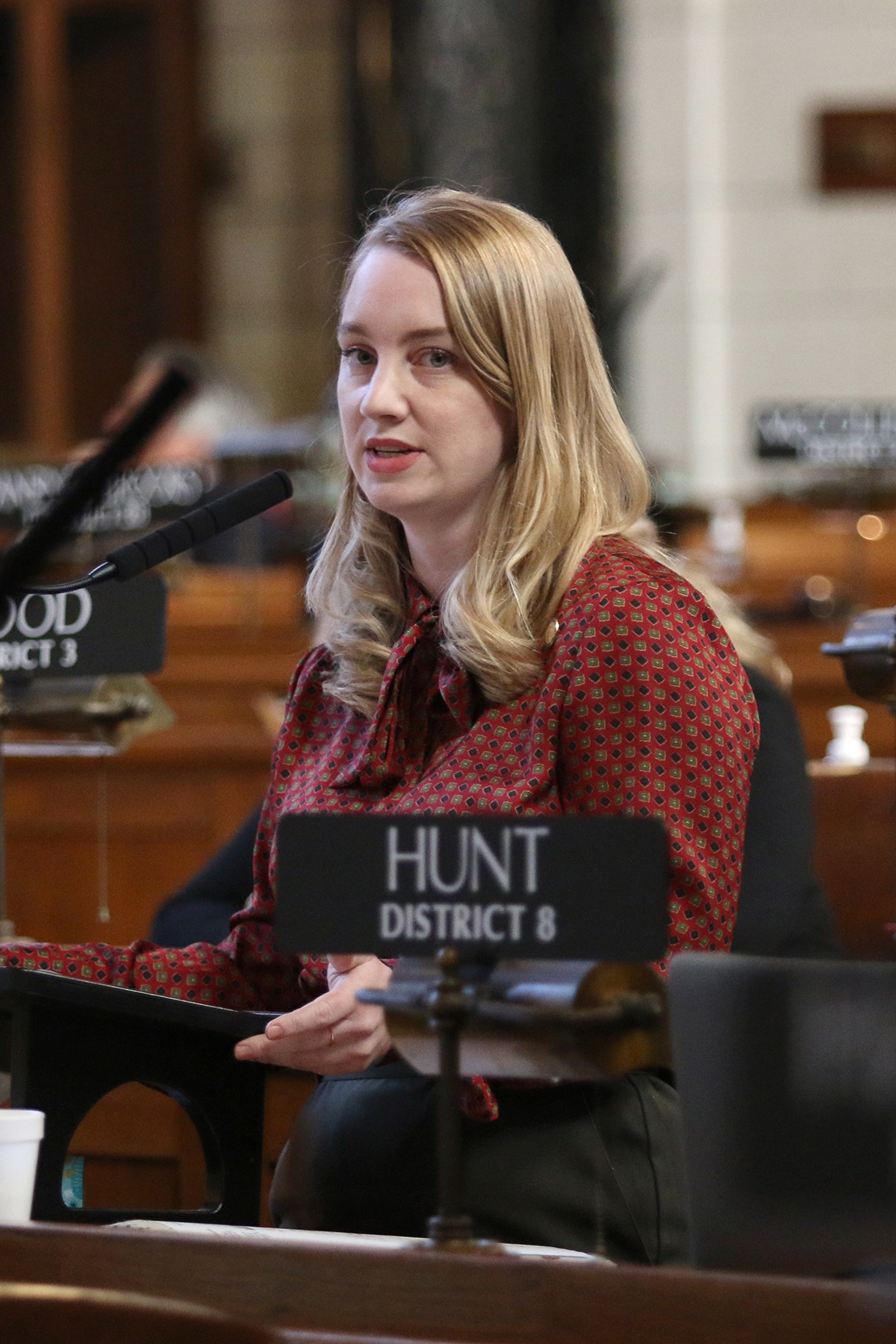 State Sen. Megan Hunt - District 8