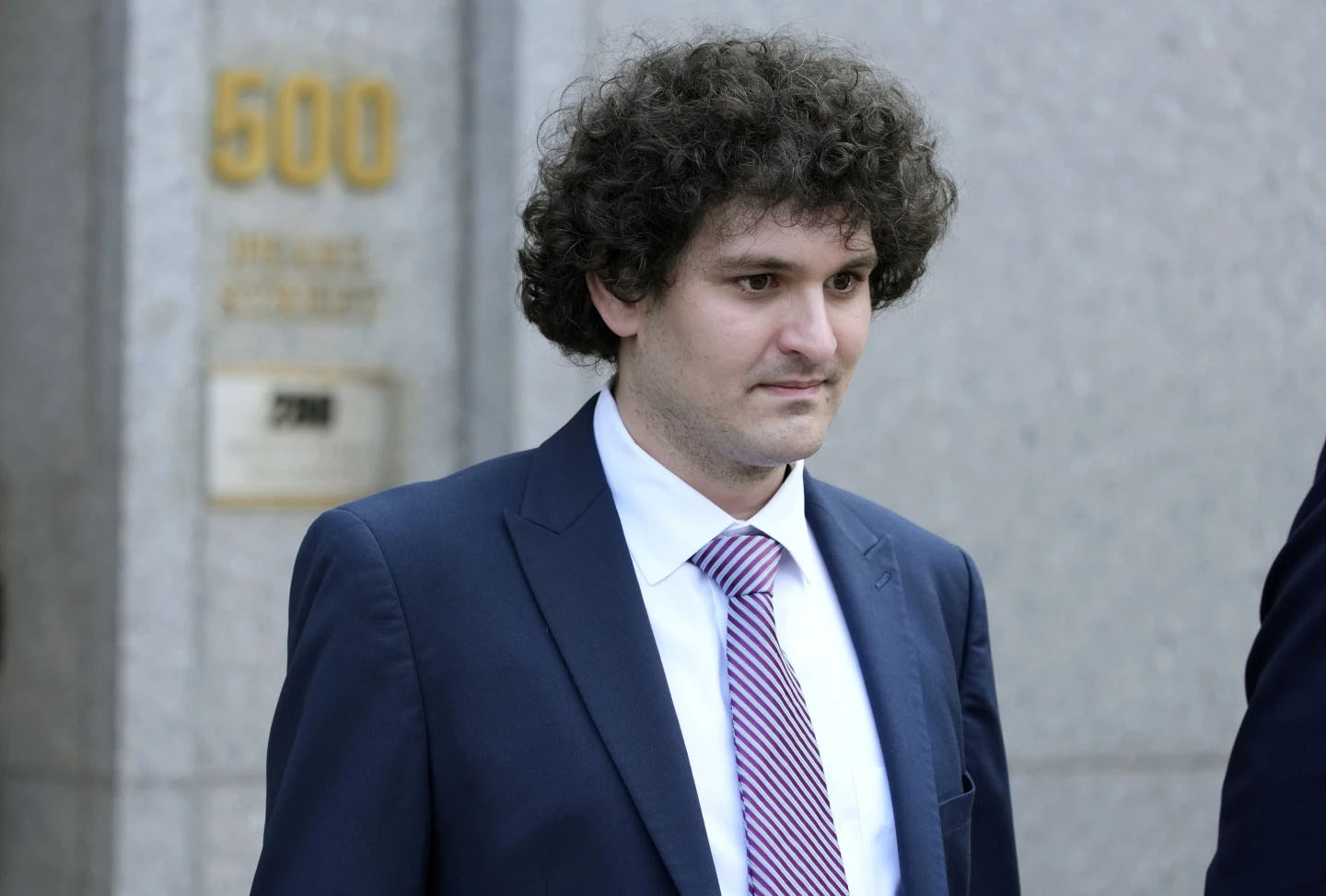 FTX founder Sam Bankman-Fried leaves Federal court on July 26, 2023 in New York.<br />(Mary Altaffer / Associated Press)