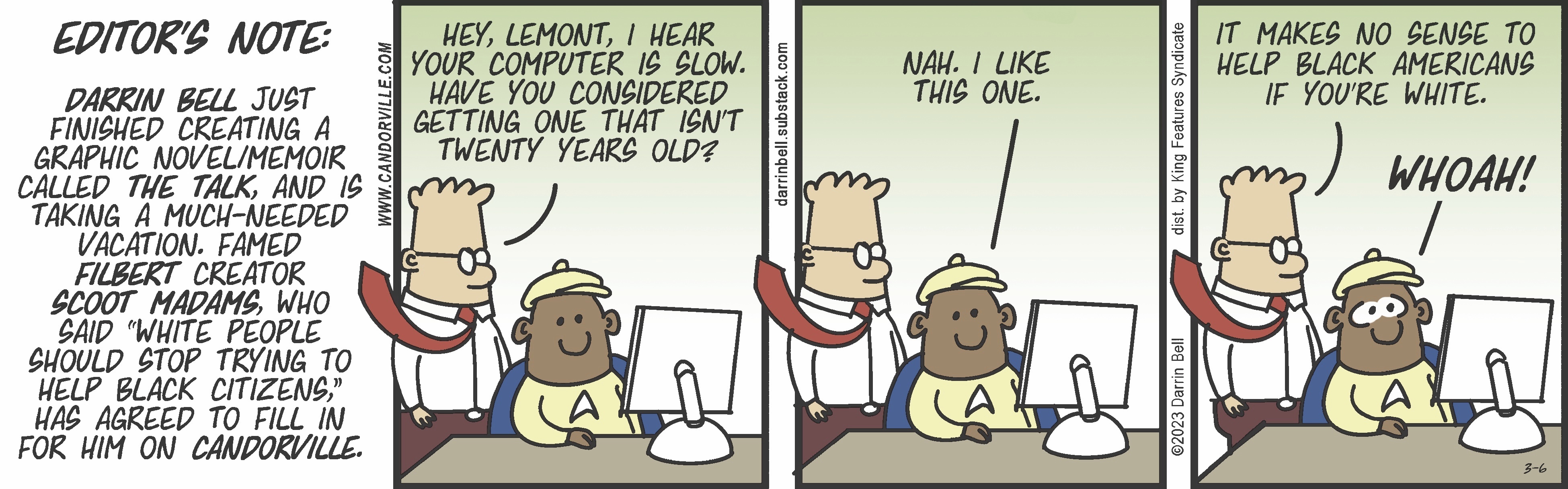 'Dilbert,' Scott Adams Draw Ire From Fellow Cartoonists  Omaha Daily 