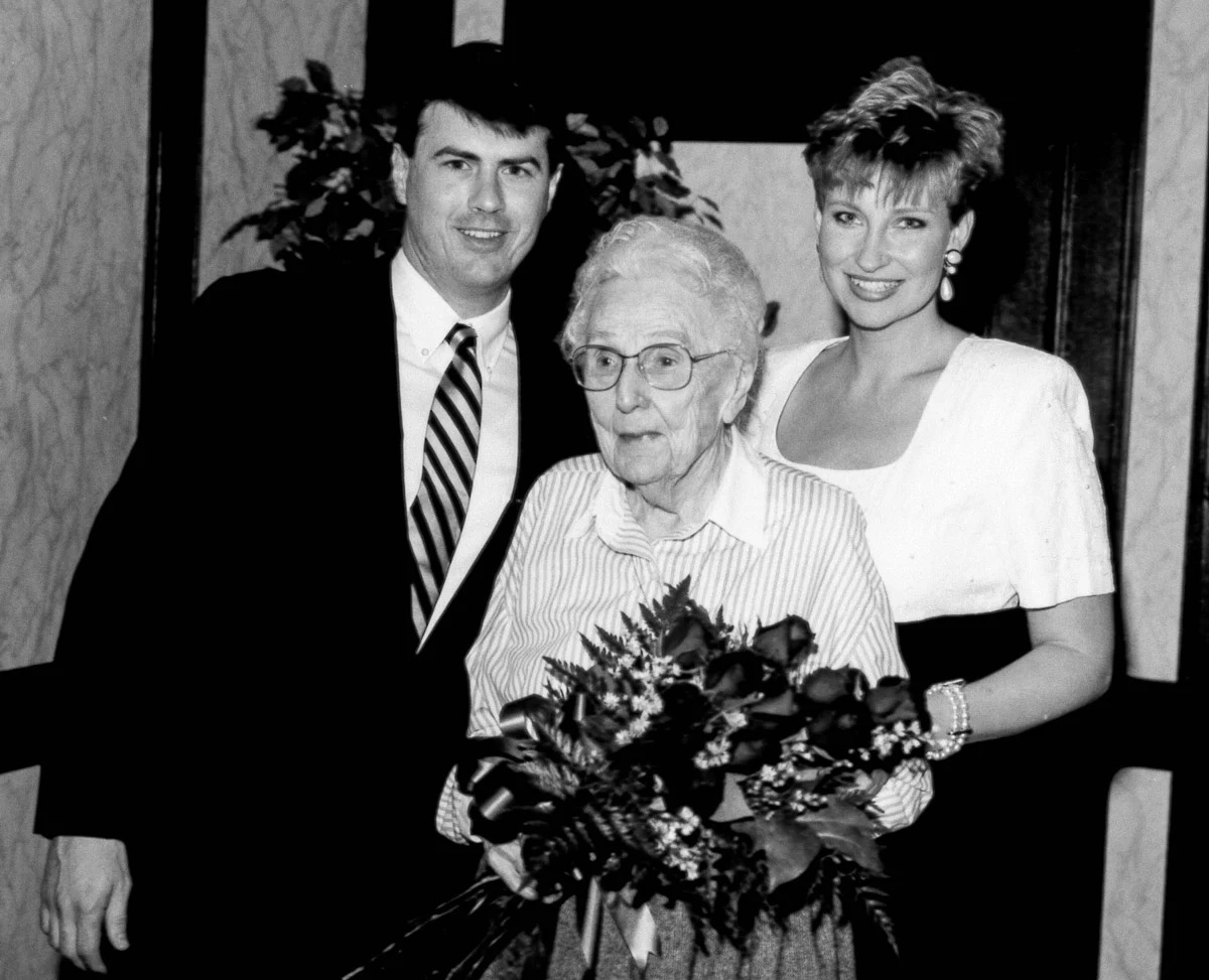 The first Home Instead Client, back in 1994, was the nearly 90-year-old grandma of founders, Paul and Lori Hogan. Their goal was to help her, and others like her, age well at home and to ease the struggles of family caregivers like themselves. As Home Instead&#039;s first professional caregivers, the Hogans developed deep appreciation and respect for aging adults and those who care for them.<br />(Courtesy of Home Instead)