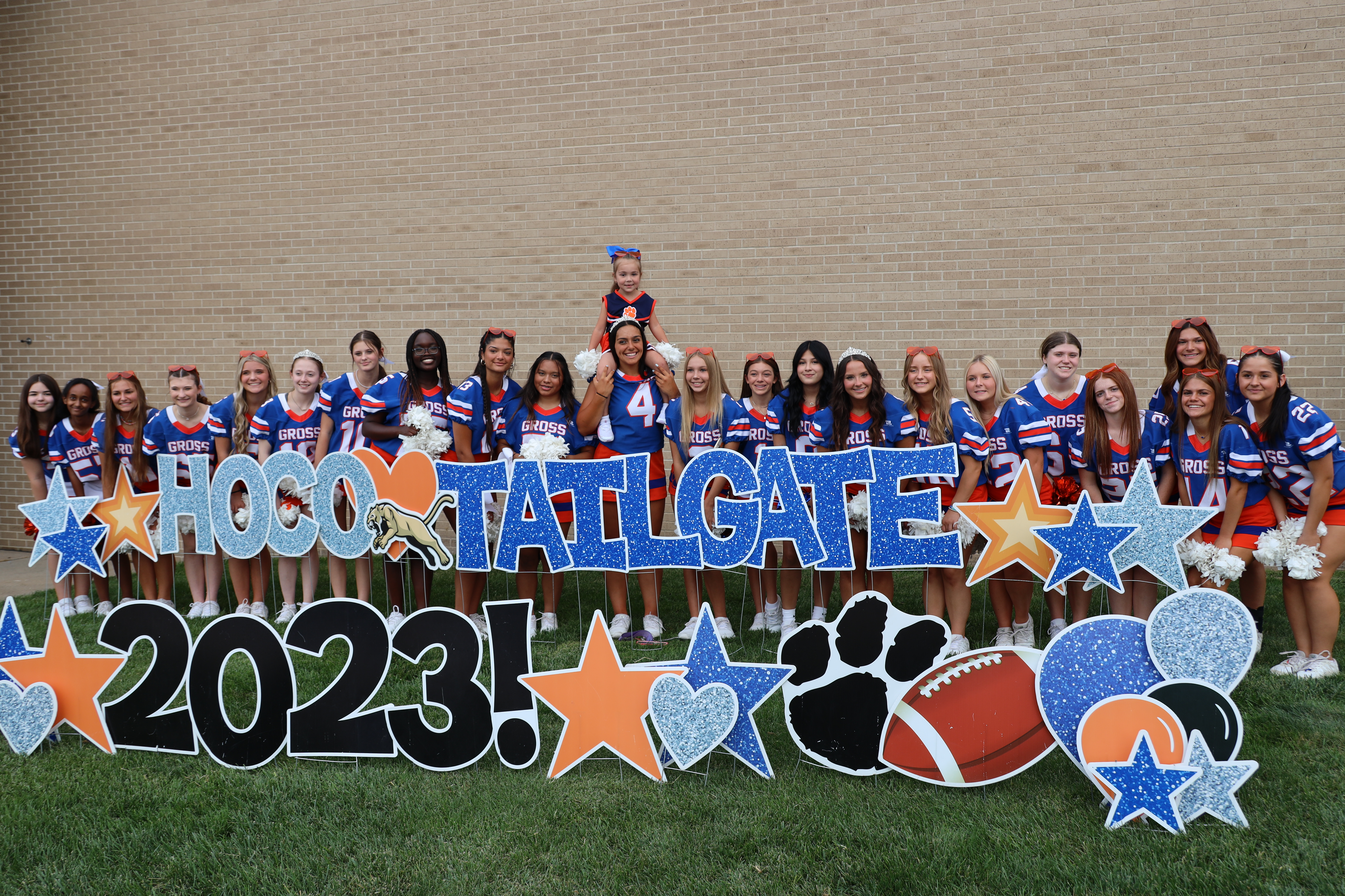 Katya Kohut with Gross Catholic Cheerleaders (Courtesy Photo)