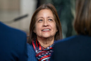 State Sen. Margo Juarez of Omaha, Jan. 15, 2025.<br />(Zach Wendling / Nebraska Examiner)