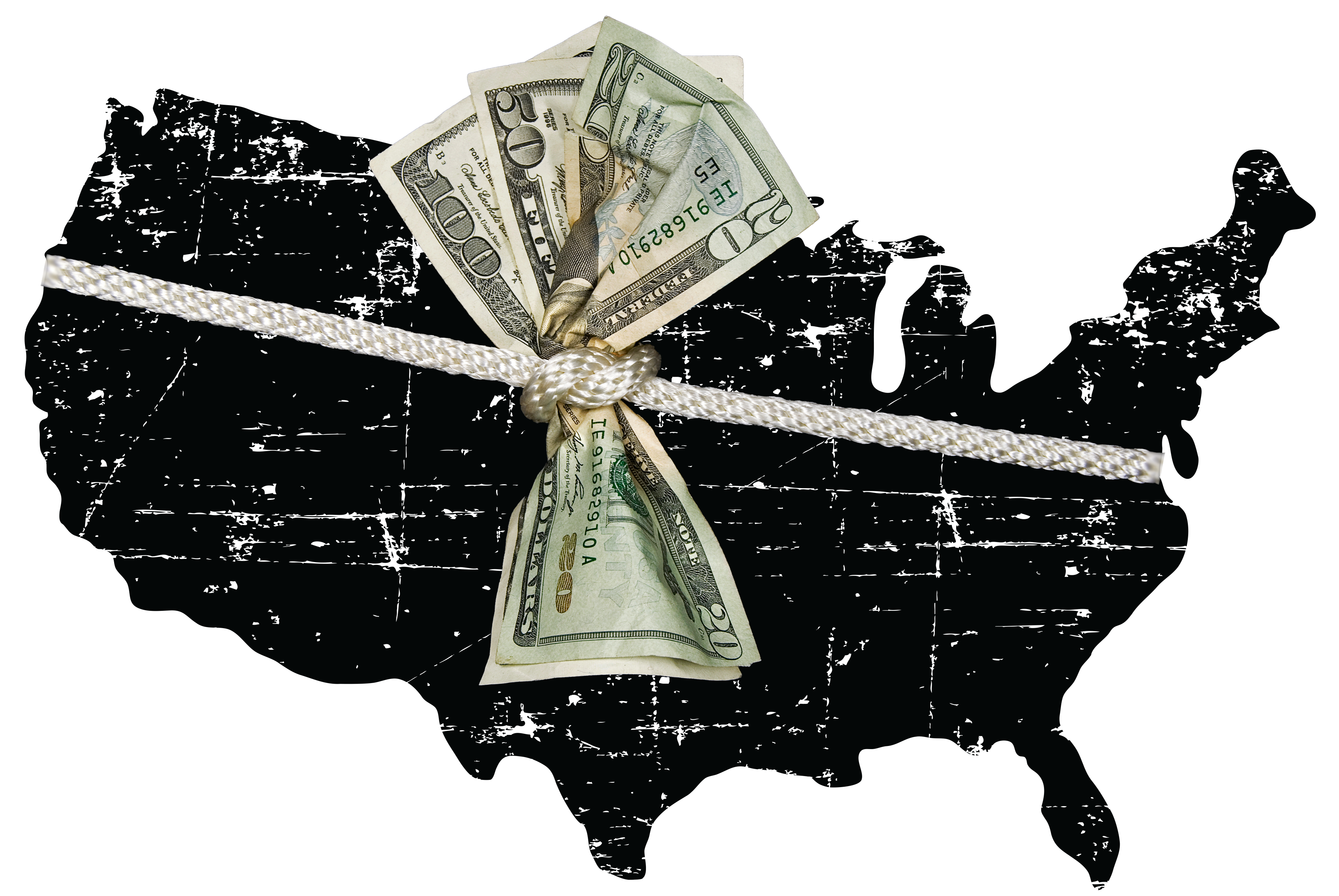Giving declines when the country tightens its rope. (Shutterstock)
