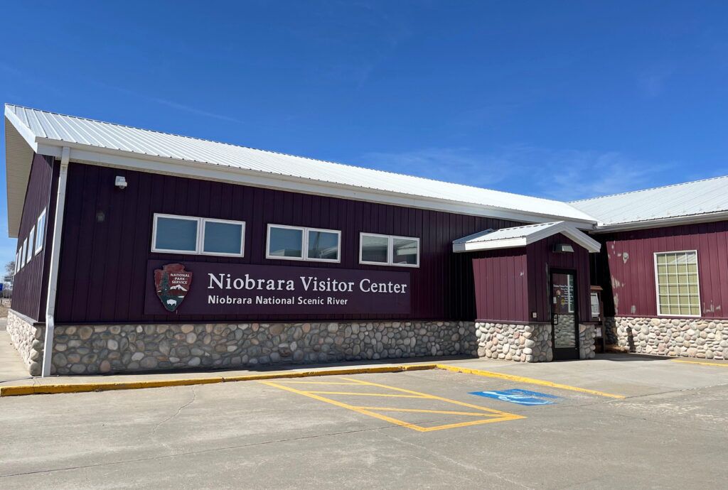 The visitor center for the Niobrara National Scenic River in Valentine is among more than two dozen National Park Service offices on the Department of Government Efficiency’s list of lease terminations.<br />(Courtesy photo)
