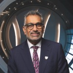 Dr. Ali Khan came to Nebraska in 2014 to serve as Dean of the College of Public Health at the University of Nebraska Medical Center. He has been an outspoken advocate for science-based public health measures. 
(Bill Sitzmann / Omaha Magazine via Flatwater Free Press)