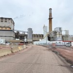 In an undated photo, MidAmerican Energy’s Port Neal North coal-fired plant operates in Woodbury County, Iowa. The energy company operates five coal plants in Iowa.
(Sheila Brummer / Iowa Public Radio)