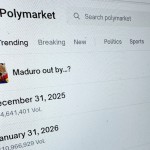 The Polymarket prediction market website is displayed on a computer screen, Jan. 11, 2026, in New York.
(Wyatte Grantham-Philips / AP Photo)
