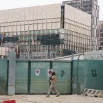 A view of the construction site of the new U.S. Consulate, in Milan, Italy, Wednesday, Oct. 7, 2026. 
(Luca Bruno / AP Photo)