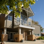 The outside of the Cambridge Court assisted living facility as seen in Kearney on Oct. 7. The 40-bedroom long-term care facility, built in 1988, closed in September, sending its 40 elderly residents scrambling to find a new place to live.
(Pierce Gentry / Flatwater Free Press)