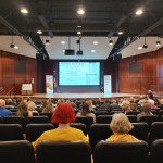 Elderly and caregivers begin to fill up the seats at the Alzheimers Conference on September 17, 2025.
(Austin Petak / The Daily Record)