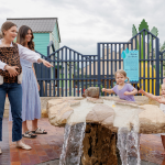 Attendees experience the interactive and adventurous Sofia's Play Garden within Lauritzen Gardens at 100 Bancroft street in South Omaha. 
(Courtesy of Ennis Anderson, CEO)