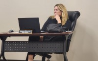 Desirae Solomon has served as Waterloo’s village attorney for about three years. 
(Tim Trudell / The Daily Record)