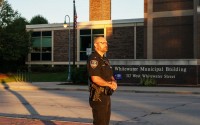 Police Chief Dan Meyer has spent his career in Whitewater, a town of 15,000 in southeast Wisconsin.
(Sofia Aldinio / ProPublica)