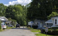 The Ridgeview Homes mobile home community in Lockport, N.Y. (Lauren Petracca / AP Photo)