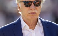 Owner Stan Kroenke of the Los Angeles Rams and one of America’s largest property owners, stands on the sideline before the Rams play against the San Francisco 49ers in an NFL football game, Monday, Oct. 3, 2022, in Santa Clara, Calif. 
(Jeff Lewis / AP Photo)