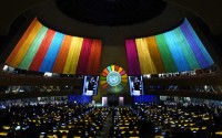 The United Nations Sustainable Development Forum begins, Monday, Sept. 18, 2023. A donor-advised fund devoted to supporting the United Nations Sustainable Development Goals has leapt from being a relatively minor charity to one with an asset size comparable to behemoths like the Andrew W. Mellon and David and Lucile Packard foundations.
(Richard Drew / AP Photo)