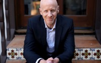 GoFundMe Chief Executive Officer Tim Cadogan poses for a photo in Altadena, Calif. on Friday, April 19, 2024. Mexican fundraisers can now solicit donations on GoFundMe, the company announced Tuesday, under an expansion that the crowdfunding giant hopes is the first of additional entrances into untapped Latin American markets. Mexico marks the 20th country serviced by GoFundMe. 
(Richard Vogel / AP Photo)