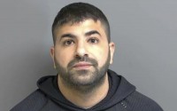 This photo provided by Macomb County Jail shows Noor Kestou. Kestou was charged with involuntary manslaughter Thursday, April 25, 2024, in connection with an explosion at a building he owned in which a nitrous oxide cannister propelled through the air, striking and killing another man. 
(Macomb County Jail via AP)