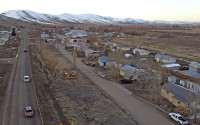 The Duck Valley Indian Reservation that straddles the Nevada-Idaho border is shown on March 15, 2024, in Owyhee, Nevada. 
(Rick Bowmer / AP Photo)