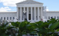 The Supreme Court is seen Monday, July 1, 2024, in Washington. 
(Mariam Zuhaib / AP Photo)