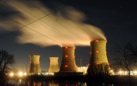 The Three Mile Island nuclear power generating station shown here Monday, March 28, 2011. 
(Bradley C Bower / AP Photo