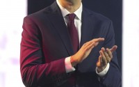 Charlie Kirk speaks at AmericaFest, Sunday, Dec. 22, 2024, in Phoenix. 
(Rick Scuteri / AP Photo)