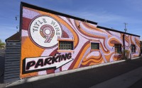 The exterior of the new Title 9 sports grill at the grand opening Sunday, March 16, 2025, in Phoenix. 
(Ross D. Franklin / AP Photo)