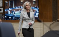 Susan Monarez, President Donald Trump's nominee to be director of the Centers for Disease Control and Prevention, arrives to testify before the Senate HELP Committee, at the Capitol in Washington, Wednesday, June 25, 2025. 
(J. Scott Applewhite / AP Photo)