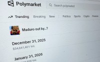 The Polymarket prediction market website is displayed on a computer screen, Jan. 11, 2026, in New York. 
(Wyatte Grantham-Philips / AP Photo)