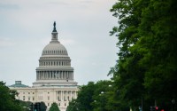 The U.S. Capitol is seen from Pennsylvania Avenue, Wednesday, May 13, 2026, in Washington. 
(Julia Demaree Nikhinson / AP Photo)