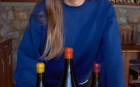 Natasha Jacka stands with some of her wines in Cape Town, South Africa, Thursday, June 4, 2026.
 (Neil Shaw / AP Photo)