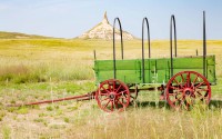 Horse carriage at Chimney Rock National Historic Site in Nebraska, USA.
(Shutterstock)