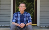 Brad Anderson of Lincoln, 67, started writing poetry several years after his wife, LuAnne Anderson, was diagnosed with dementia in 2010. Her diagnosis came just before her 55th birthday. 
(Ryan Hoffman / Flatwater Free Press)