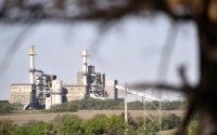 Nebraska Public Power District's Sheldon Power Station near Hallam. NPPD purchased a nearby tract of land from two executives earlier this year for $5 million, around five times the land’s assessed value. 
(Eric Gregory / Flatwater Free Press)