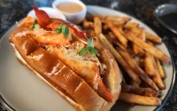 Light, fluffy, and fresh from Maine: a good choice for seafood lovers. Omaha's food scene continues to prove itself with this lobster roll from Ooh-De-Lally in Dundee.
(Austin Petak / The Daily Record)