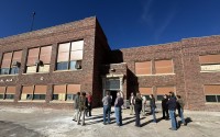 The Ogallala school site poised to become Schoolhouse Apartments. 
(Courtesy of the Keith County Housing Development Corp.)