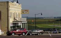 La Michocana Restaurant and Lounge in Wakefield, which sits on the edge of downtown has become a meeting place for longtime residents and newcomers alike. 
(Jerry L Mennenga / Flatwater Free Press)